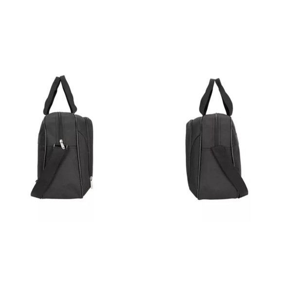 iPack Breeze 2PC Softside 20" Carry on Luggage Set Rolling Suitcase + 16" Tote - Picture 6 of 6